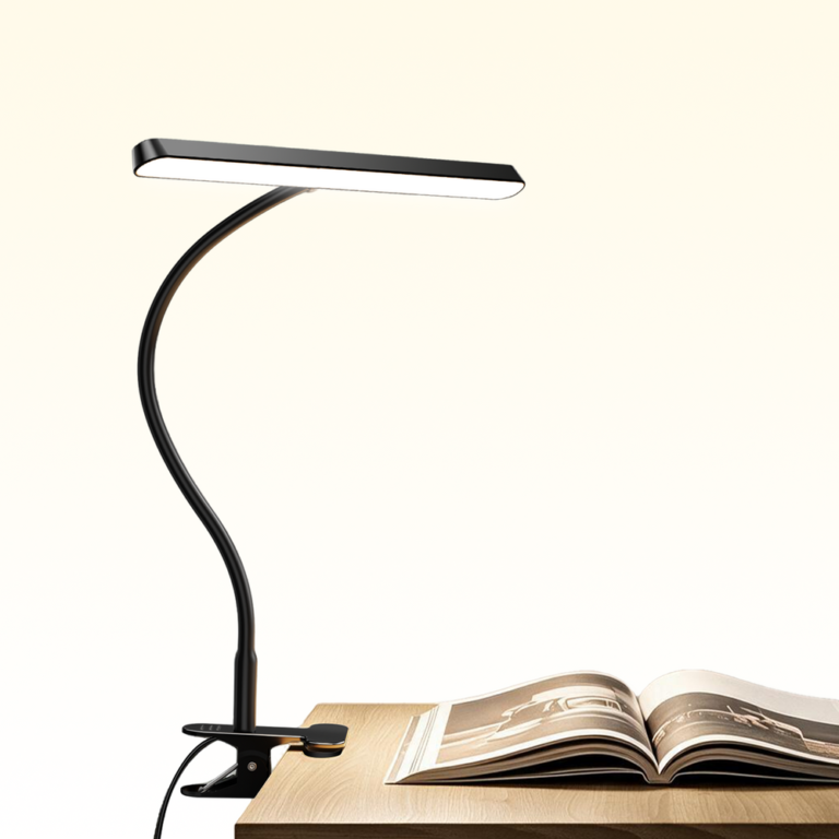 Glocusent 7W 57 LED Horizontal Clip-on Reading Light