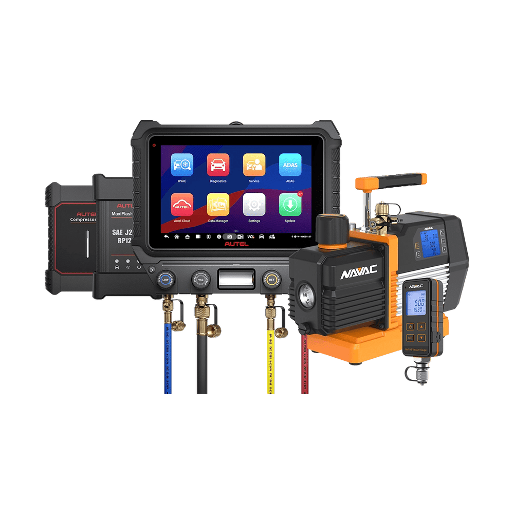 Autel MaxiHVAC AC909D A/C Diagnostic System Review 2 Autel MaxiHVAC AC909D A/C Diagnostic System | US Version