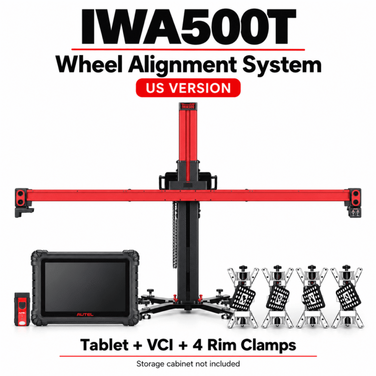 Autel MaxiALIGN IWA500T Wheel Alignment System Review