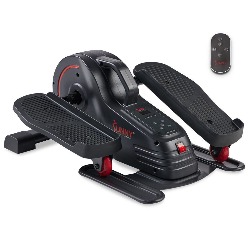 Best Sunny Health & Fitness Elliptical Machines 5 Smart Motorized Under Desk Mini Elliptical