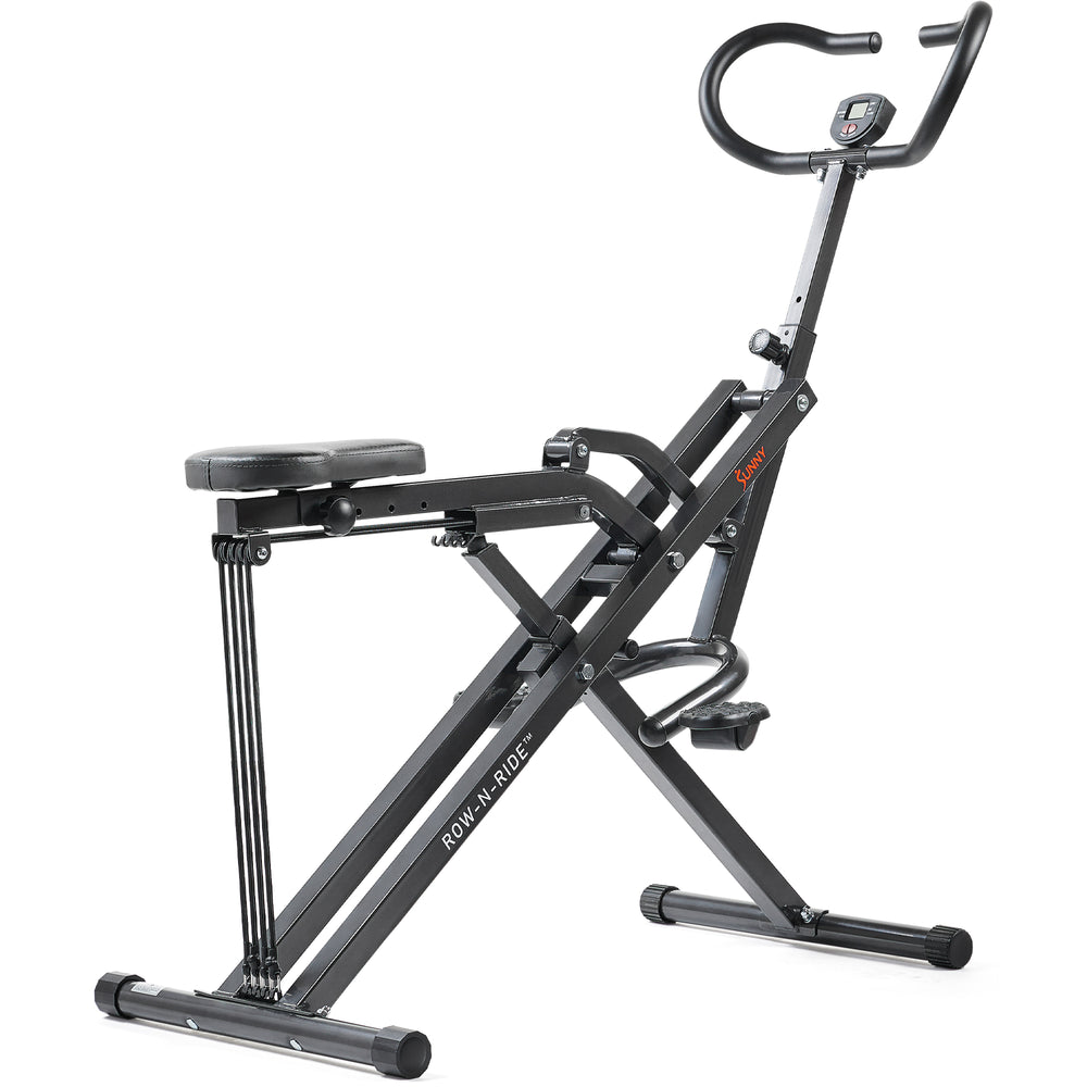 Best Sunny Health & Fitness Row-N-Ride Models 6 Upright Row-N-Ride Plus Squat Assist Machine