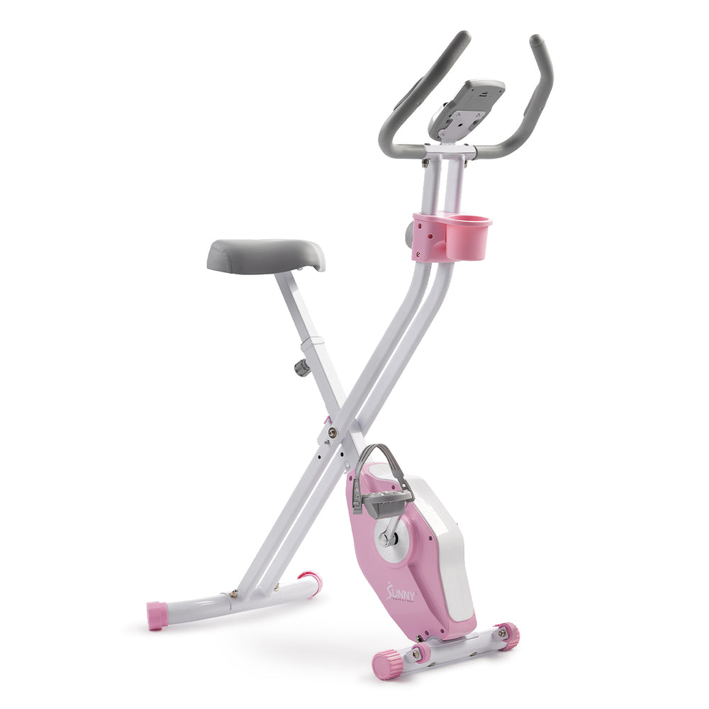Smart Total Body X-Bike vs Pink Foldable Magnetic Exercise X-Bike 3 Pink Foldable Magnetic Exercise X-Bike