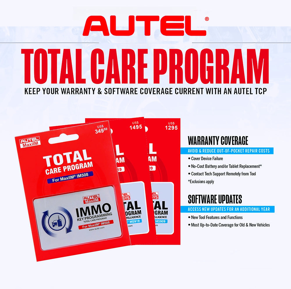 Autel Total Care Program Review