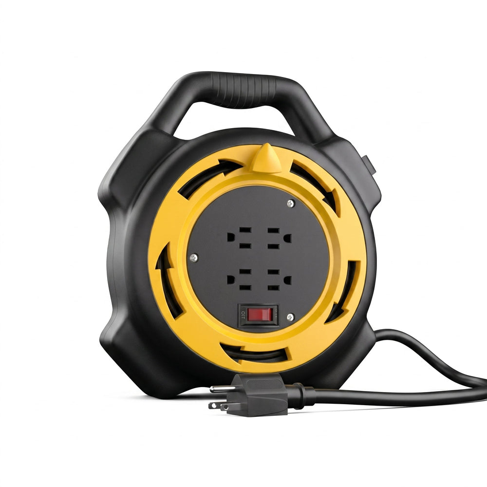 Erayak 25ft Retractable Extension Cord Reel Hand Wind Review