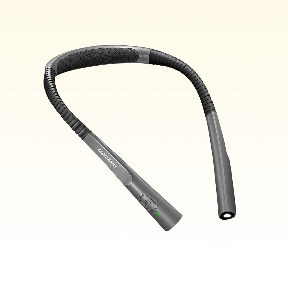 Glocusent Upgraded LED Neck Reading Light Canada Review