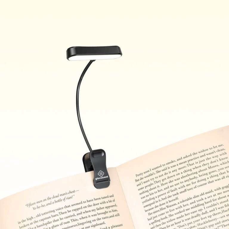 Glocusent Horizontal ET-head Amber Book Light with CRI 95 Review