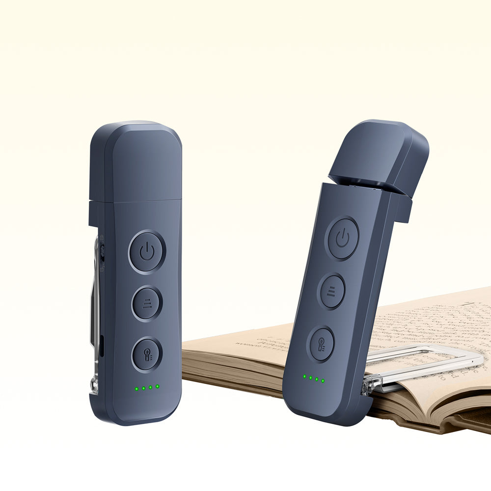 Best Glocusent Book Lights 3 Glocusent Pro Max 12 LED Bookmark Style Reading Light Add Travel Lock