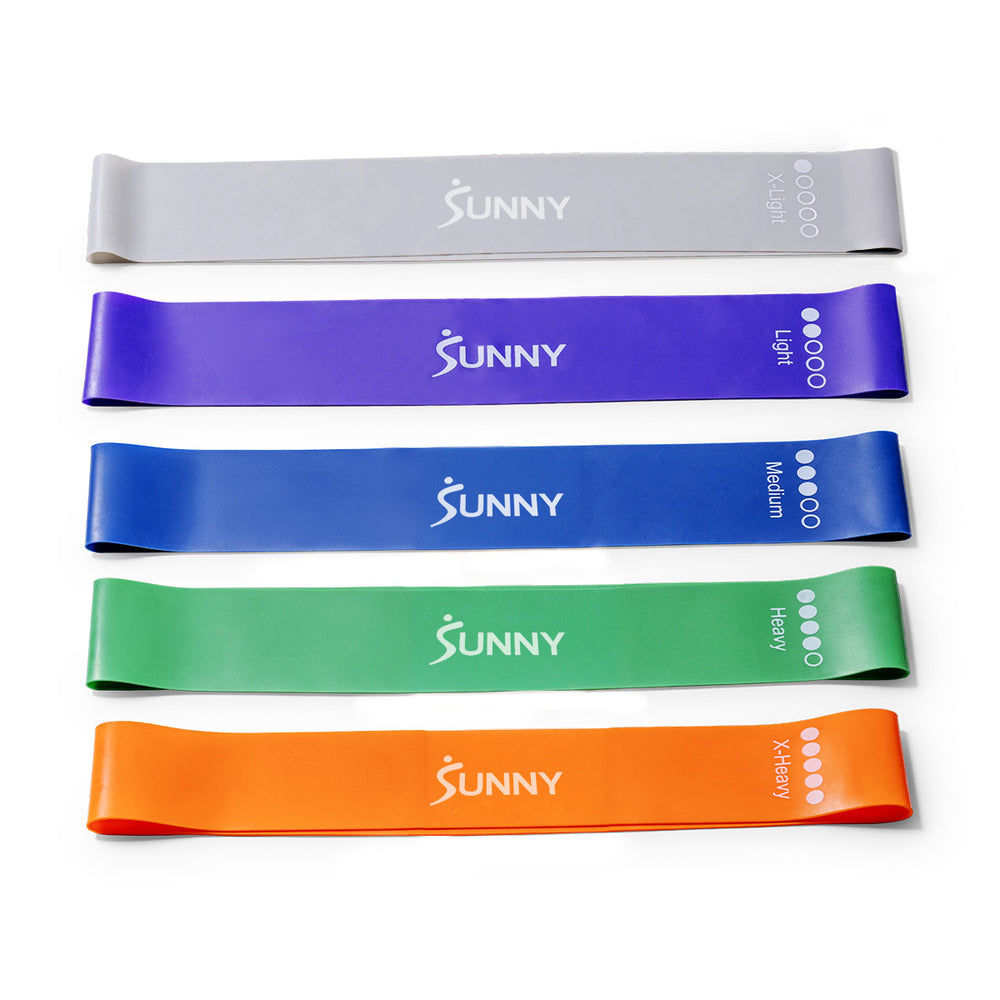 5-Level Resistance Loop Set Review: Sunny Health & Fitness 2 5-Level Resistance Loop Set
