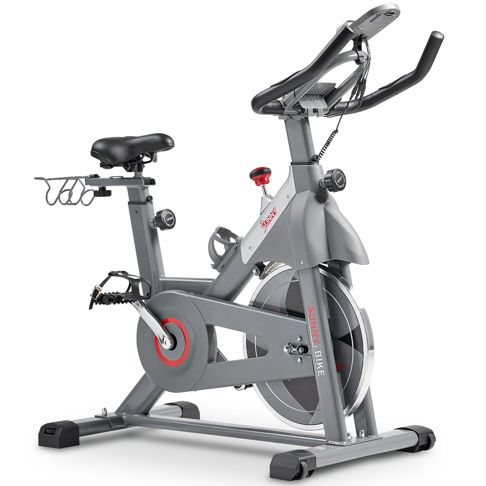 Best Sunny Health & Fitness Stationary Cycle Bikes 2 Smart Magnetic Belt Drive Indoor Cycling Exercise Bike