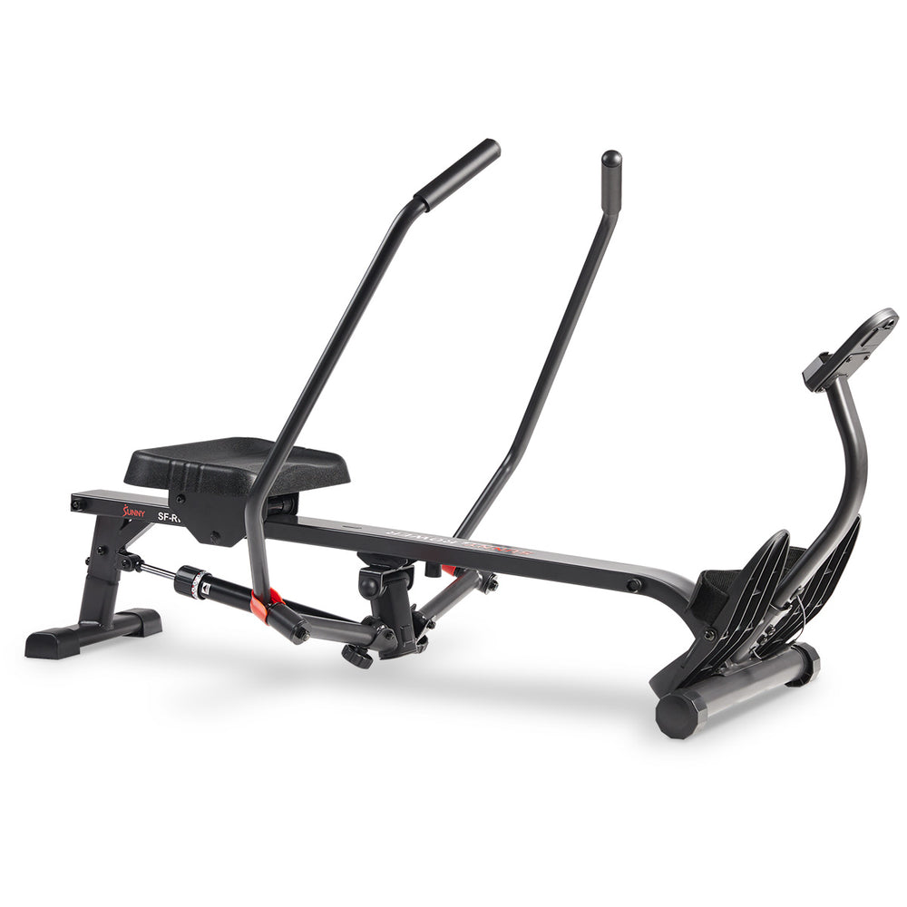 Top 5 Sunny Health & Fitness Rowing Machines by Capacity 2 Smart Compact Full Motion Rowing Machine with 12 Levels Hydraulic Resistance